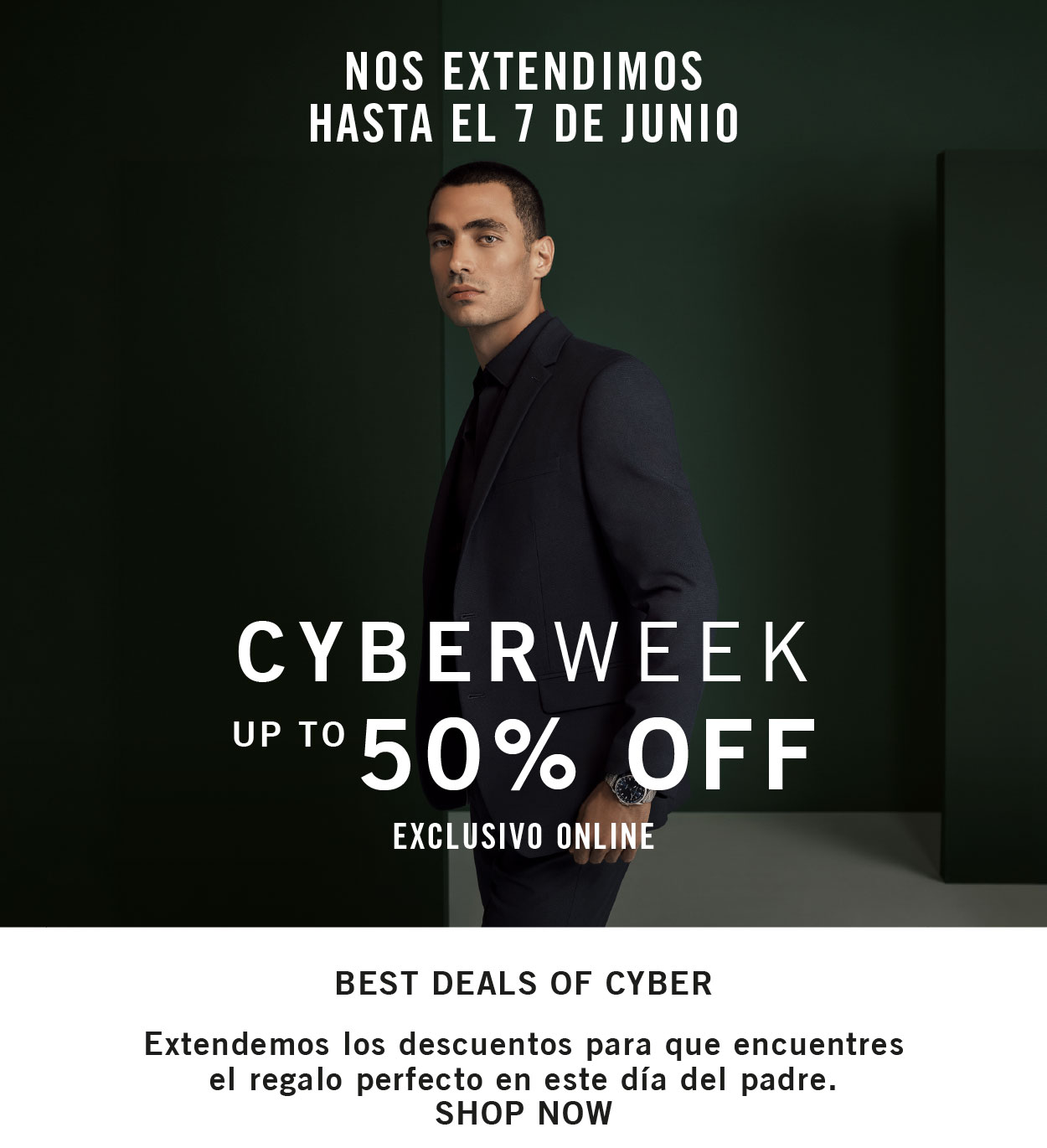 NOS EXTENDIMOS UP TO 50% OFF